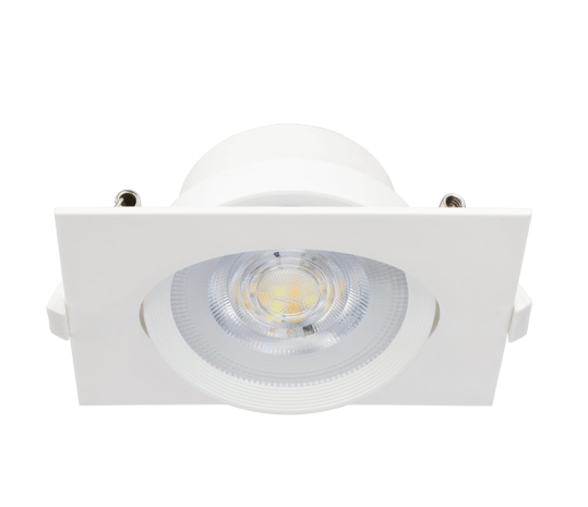 ORO LED Inbouwspot wit - Vierkant - 9W - 3000K-4000K-6000K / CCT - Niet Dimbaar
