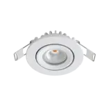 LCB LED Mini Inbouwspot IP65 - Wit 62MM - 5W 450LM - 2700K 827 Warm Wit | Zaagmaat 52MM - Triac Dimbaar | 230V