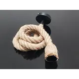 LED Line voor de snelle beslisser LED Hanglamp Jute - 1.5 Meter - 1x E27 fitting