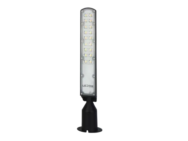 LED Line LED Straatlamp IP65 - Zwart modern - 50W 5000Lm | retrofit 60mm | 840 Koel Wit