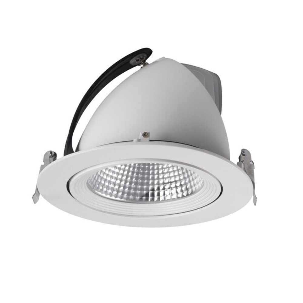 Kanlux LED Downlight Kantelbaar wit 23W 2510lm 45D - 940 Koel Wit | 175mm | Beste Kleurweergave | 5 jaar garantie Kanlux LED Downlight Kantelbaar wit 23W 2510lm 45D - 940 Koel Wit | 175mm | Beste Kleurweergave | 5 jaar garantie