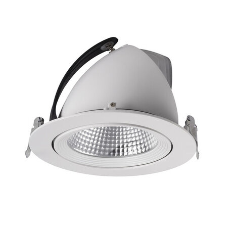 Kanlux LED Downlight Kantelbaar wit 23W 2510lm 45D - 940 Koel Wit | 175mm | Beste Kleurweergave | 5 jaar garantie Kanlux LED Downlight Kantelbaar wit 23W 2510lm 45D - 940 Koel Wit | 175mm | Beste Kleurweergave | 5 jaar garantie
