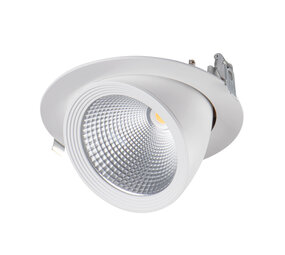 Kanlux LED Downlight Kantelbaar wit 23W 2510lm 45D - 940 Koel Wit | 175mm  | Beste Kleurweergave | 5 jaar garantie Kanlux LED Downlight Kantelbaar wit 23W 2510lm 45D - 940 Koel Wit | 175mm  | Beste Kleurweergave | 5 jaar garantie