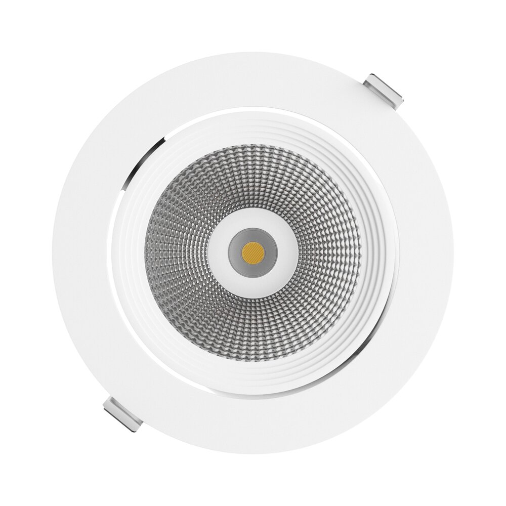 Spectrum LED Downlight Kantelbaar Sal Silena Wit 40W 5000lm 50D - 940 Warm Wit | 175mm - Beste Kleurweergave | 5 jaar garantie Spectrum LED Downlight Kantelbaar Sal Silena Wit 40W 5000lm 50D - 940 Warm Wit | 175mm - Beste Kleurweergave | 5 jaar garantie