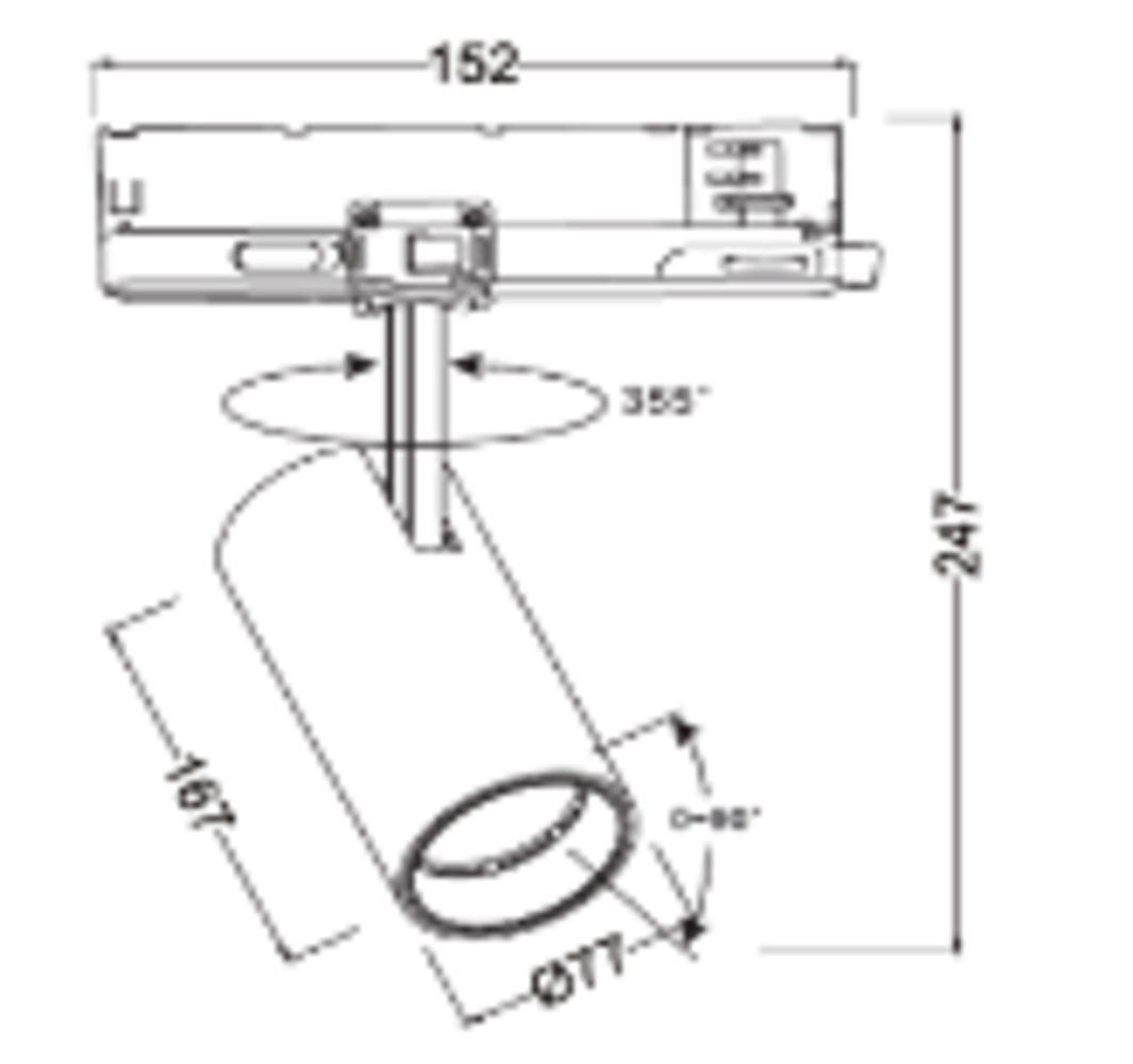 LED Line LED Railspot Lumicanto zwart 14-29W 1440-3200lm - Multi Color Switch | Beste Kleurweergave - 36°/60° bundel | 5 jaar garantie LED Line LED Railspot Lumicanto zwart 14-29W 1440-3200lm - Multi Color Switch | Beste Kleurweergave - 36°/60° bundel | 5 jaar garantie