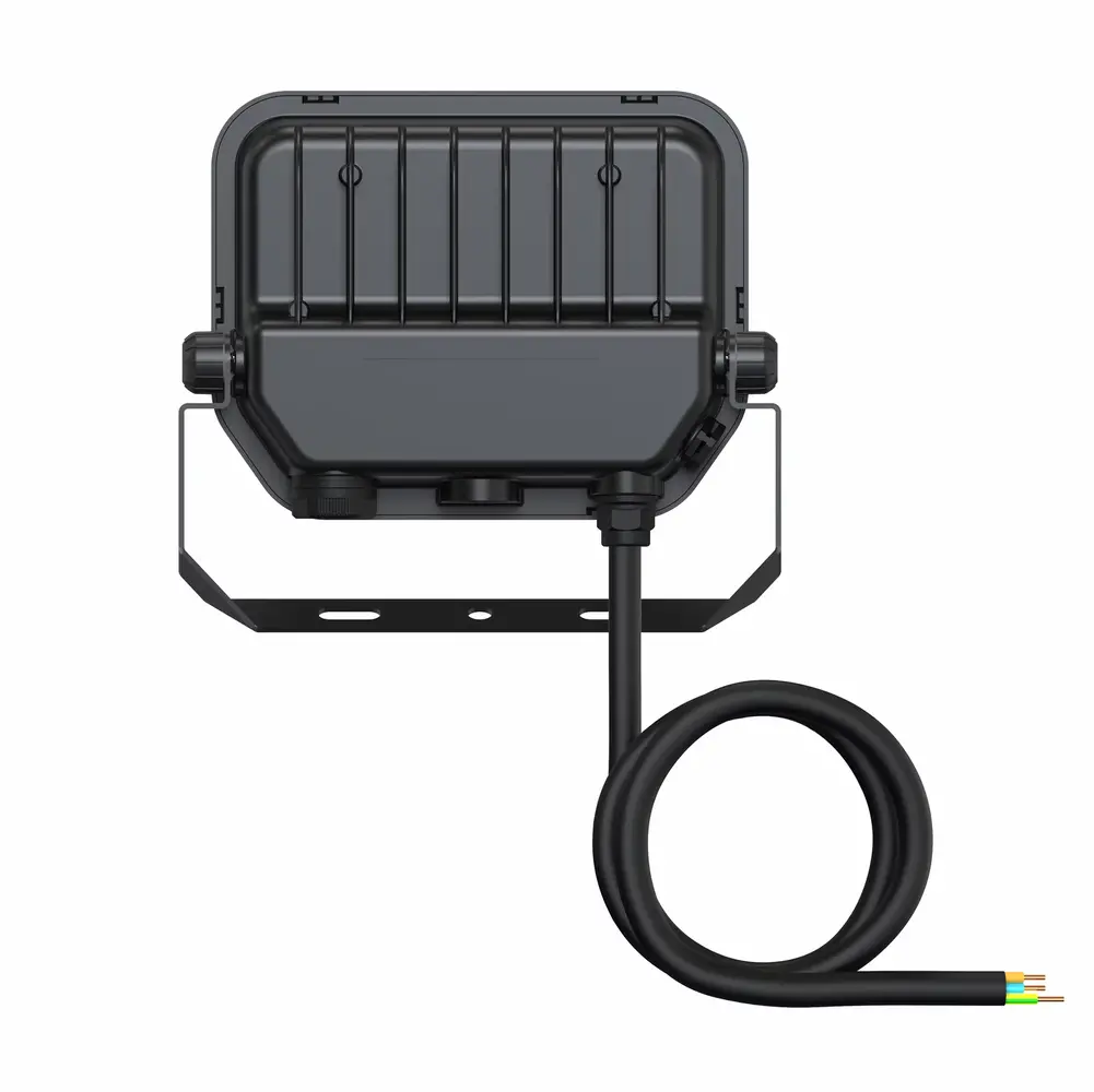 Ledvance LED Breedstraler Aluminium Zwart 17W 2400lm 100D - 840 Koel Wit | IP66 - Symmetrisch Ledvance LED Breedstraler Aluminium Zwart 17W 2400lm 100D - 840 Koel Wit | IP66 - Symmetrisch