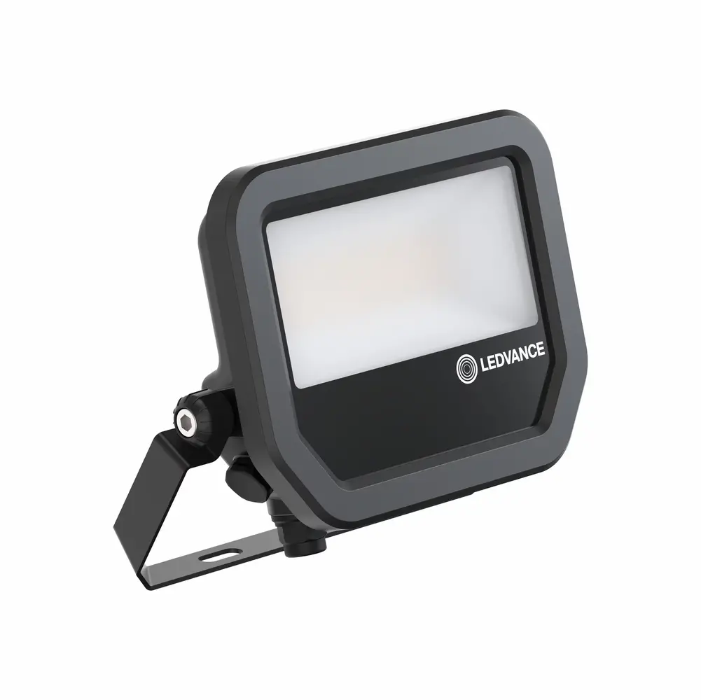 Ledvance LED Breedstraler Aluminium Zwart 17W 2400lm 100D - 840 Koel Wit | IP66 - Symmetrisch Ledvance LED Breedstraler Aluminium Zwart 17W 2400lm 100D - 840 Koel Wit | IP66 - Symmetrisch