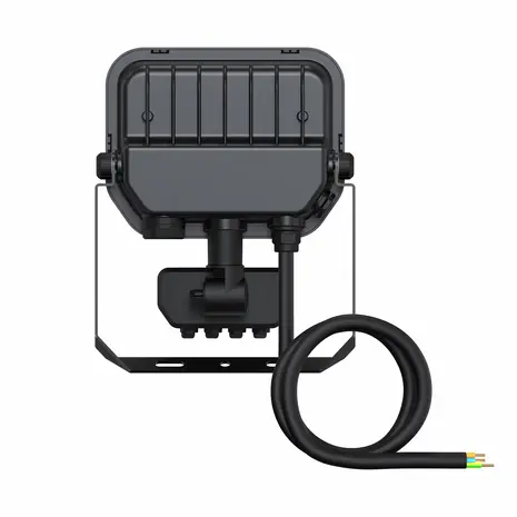 Ledvance LED Breedstraler Aluminium Zwart 8W 1200lm 100D - 840 Koel Wit | IP65 - Bewegings- En Lichtsensor - Symmetrisch Ledvance LED Breedstraler Aluminium Zwart 8W 1200lm 100D - 840 Koel Wit | IP65 - Bewegings- En Lichtsensor - Symmetrisch