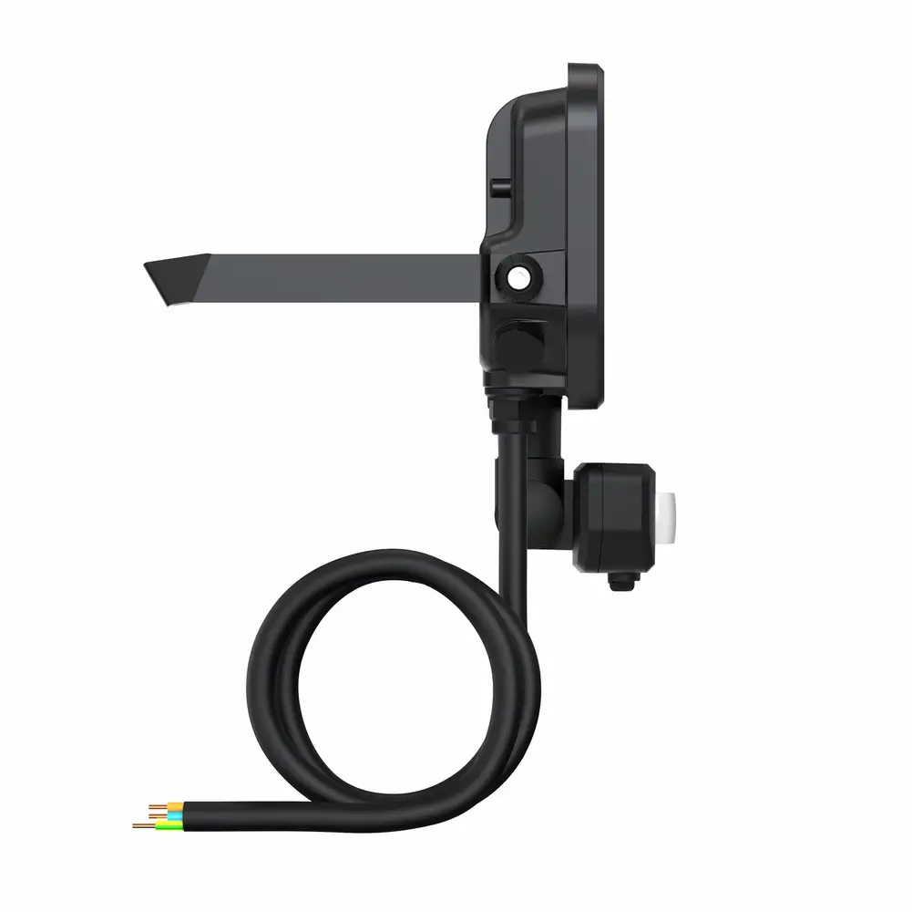 Ledvance LED Breedstraler Aluminium Zwart 8W 1200lm 100D - 840 Koel Wit | IP65 - Bewegings- En Lichtsensor - Symmetrisch Ledvance LED Breedstraler Aluminium Zwart 8W 1200lm 100D - 840 Koel Wit | IP65 - Bewegings- En Lichtsensor - Symmetrisch