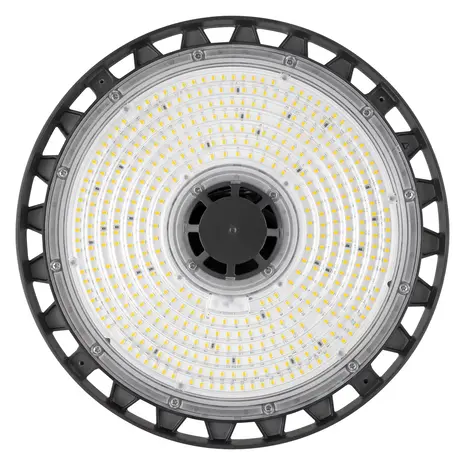 Ledvance LED Highbay Gen 5 Aluminium Zwart 150W 26700lm 110D - 840 Koel Wit | IP66 - 1-10V Dimbaar Ledvance LED Highbay Gen 5 Aluminium Zwart 150W 26700lm 110D - 840 Koel Wit | IP66 - 1-10V Dimbaar