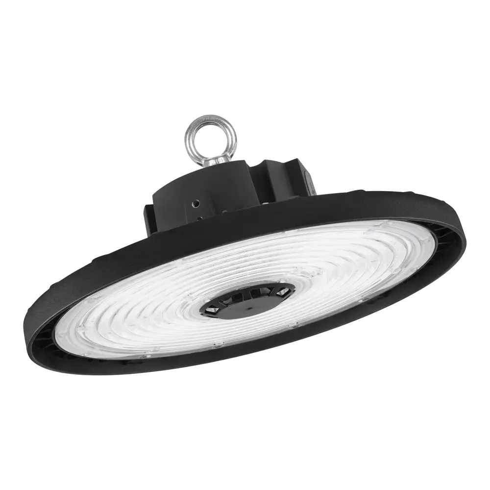 Ledvance LED Highbay Gen 5 Aluminium Zwart 150W 26700lm 110D - 840 Koel Wit | IP66 - 1-10V Dimbaar Ledvance LED Highbay Gen 5 Aluminium Zwart 150W 26700lm 110D - 840 Koel Wit | IP66 - 1-10V Dimbaar