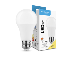 Modee OP=OP LED Lamp - E27 A60 - 18,5W 1900lm - 2700K - PVC Modee OP=OP LED Lamp - E27 A60 - 18,5W 1900lm - 2700K - PVC