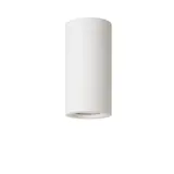 Lucide LED plafondspot IP20 - Tube GIPSY rond wit - GU10 fitting - overschilderbaar - excl. LED spot Lucide LED plafondspot IP20 - Tube GIPSY rond wit - GU10 fitting - overschilderbaar - excl. LED spot