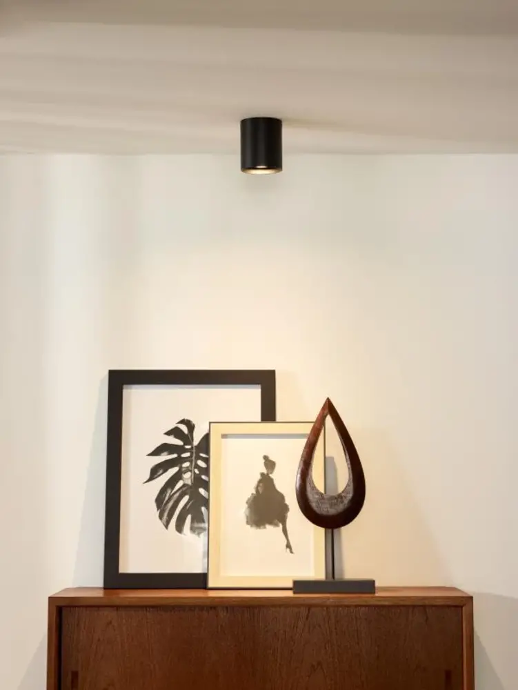 Lucide LED Plafondspot GU10 - Zwart - BODI Opbouw | 80MM Breed - GU10 Fitting - 230v Lucide LED Plafondspot GU10 - Zwart - BODI Opbouw | 80MM Breed - GU10 Fitting - 230v