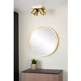 Lucide Lucide NIGEL - Plafondspot - LED Dim to warm - GU10 - 4x5W 2200K/3000K - Mat Goud / Messing Lucide Lucide NIGEL - Plafondspot - LED Dim to warm - GU10 - 4x5W 2200K/3000K - Mat Goud / Messing