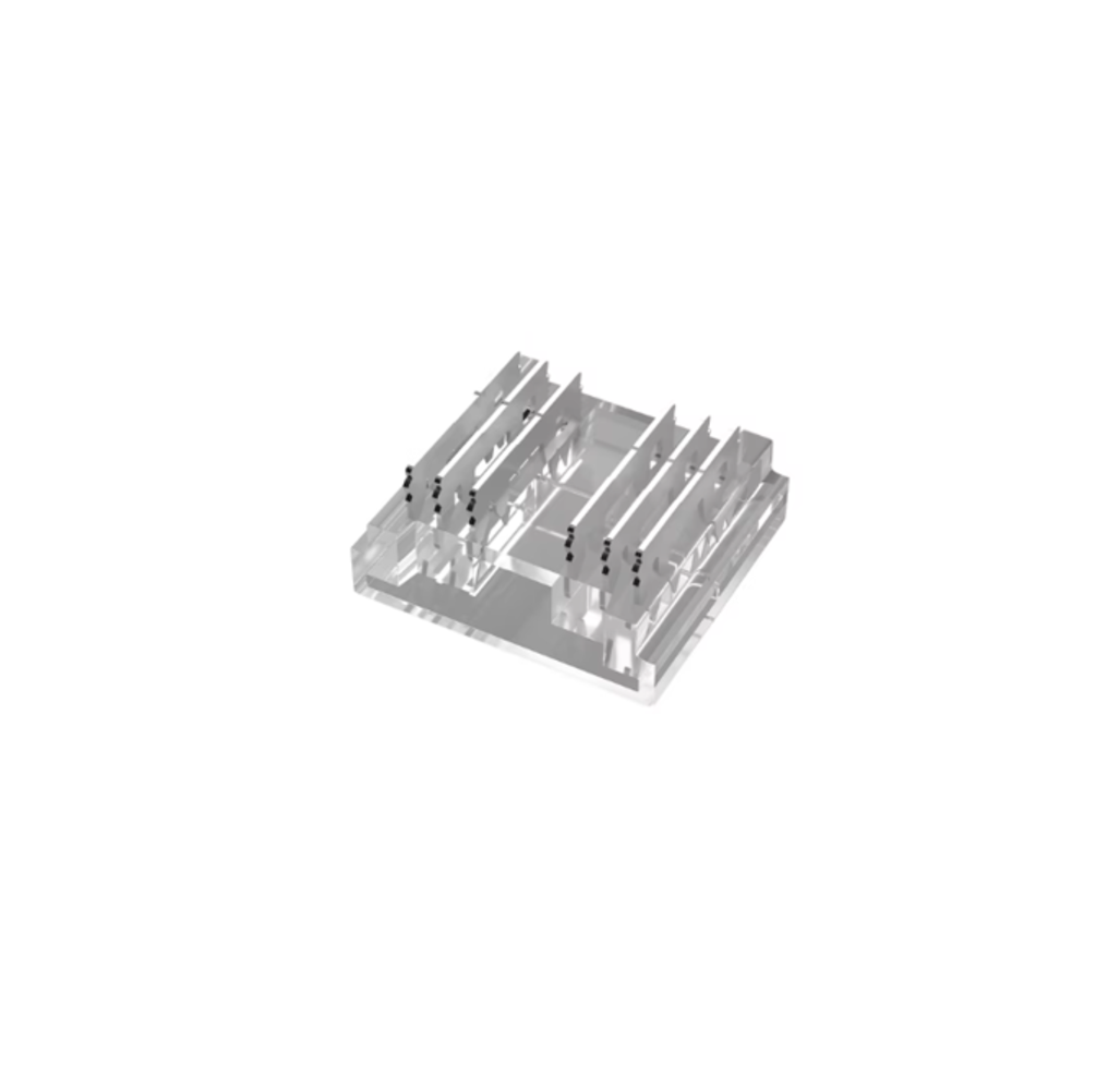 LCB LED Strip 12MM COB Toebehoren |  RGB+CCT  Koppelstuk - 6 Pins - Strip to strip connector