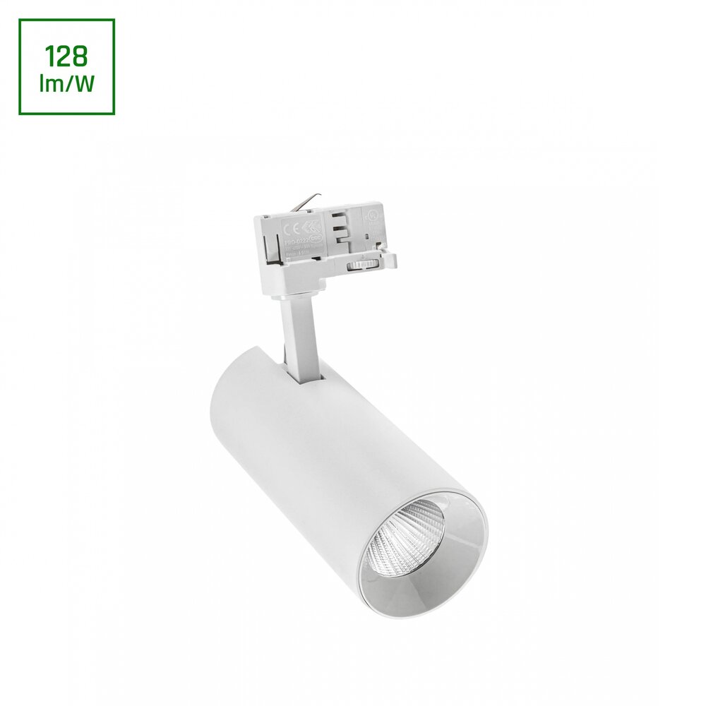 Spectrum LED Railspot 3-Fase Spot Andromeda Wit 25W 3200lm 36D - 930 Warm Wit | Beste Kleurweergave Spectrum LED Railspot 3-Fase Spot Andromeda Wit 25W 3200lm 36D - 930 Warm Wit | Beste Kleurweergave