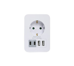 Benson Stopcontact RA - 2 USB-A en 2 USB-C Benson Stopcontact RA - 2 USB-A en 2 USB-C