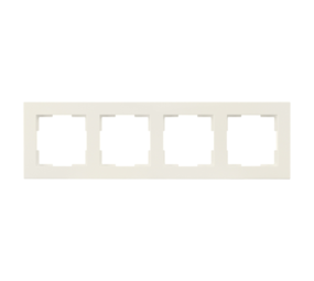 ION Industries Afdekraam V1 - 4-voudig - verticaal/horizontaal - 298 x 85 x 11 mm - alpin wit ION Industries Afdekraam V1 - 4-voudig - verticaal/horizontaal - 298 x 85 x 11 mm - alpin wit