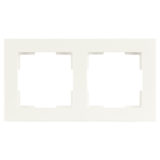 ION Industries Afdekraam V1 - 2-voudig - verticaal/horizontaal - 156 x 85 x 11 mm - alpin wit