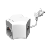 Technik Stekkerdoos 3-voudig - 1.4M + USB A + USB C - 16A met aan en uit schakelaar