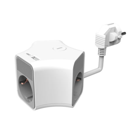 Technik Stekkerdoos 3-voudig - 1.4M + USB A + USB C - 16A met aan en uit schakelaar Technik Stekkerdoos 3-voudig - 1.4M + USB A + USB C - 16A met aan en uit schakelaar