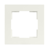 ION Industries Afdekraam  V1 - 1-voudig - verticaal/horizontaal - 85 x 85 x 11 mm - alpin wit