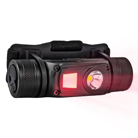 Modee Professionele Hoofdlamp H31 - Ingebouwde batterij - Inclusief Rood licht - USB-C - 800 lumen