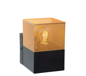 Lucide RENATE - Wandlamp - 1xE27 - Zwart