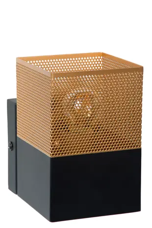 Lucide RENATE - Wandlamp - 1xE27 - Mat Goud / Messing Lucide RENATE - Wandlamp - 1xE27 - Mat Goud / Messing