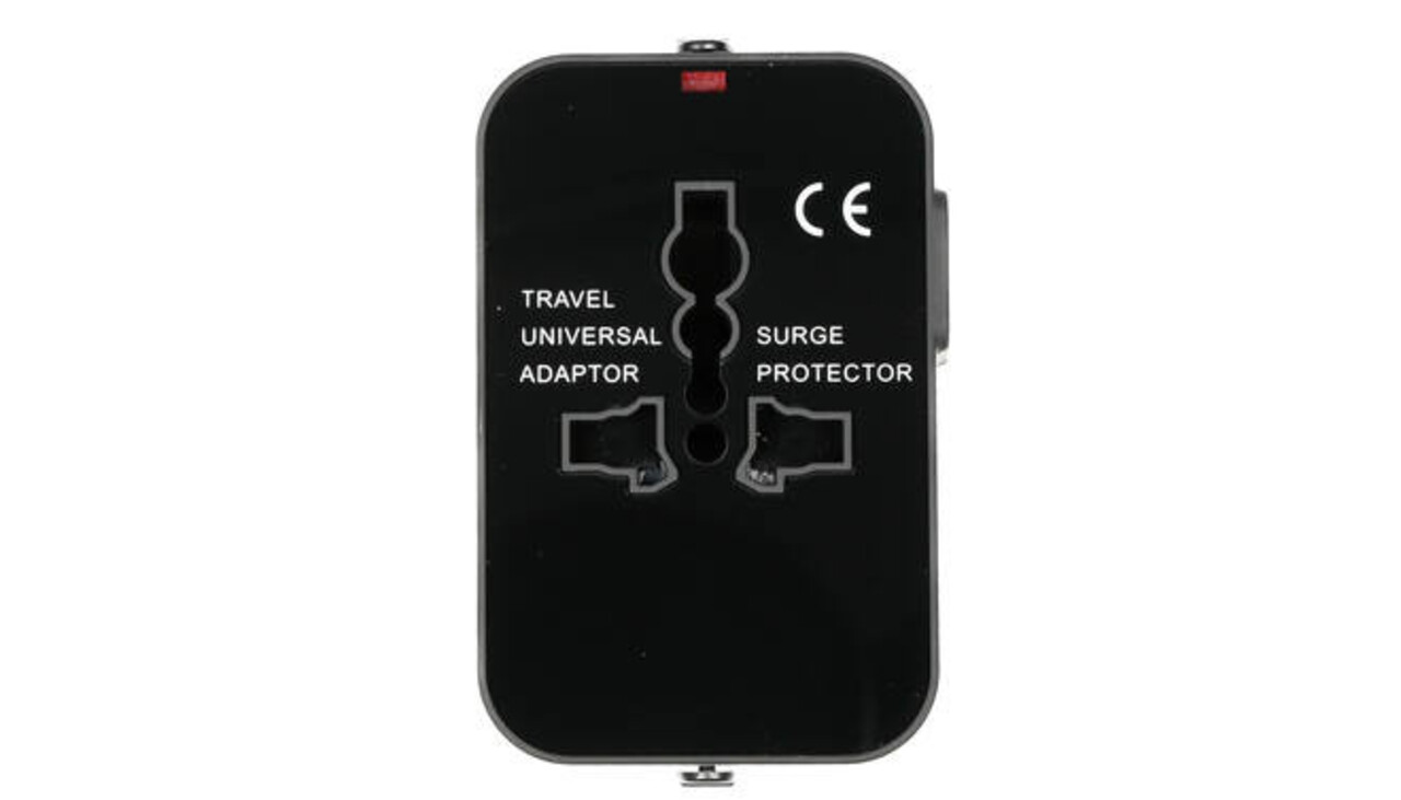 Benson Reisadapter Internationaal - 2 USB Poorten - Wereldwijde Stekkeraansluiting