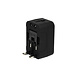 Benson Reisadapter Internationaal - 2 USB Poorten - Wereldwijde Stekkeraansluiting Benson Reisadapter Internationaal - 2 USB Poorten - Wereldwijde Stekkeraansluiting