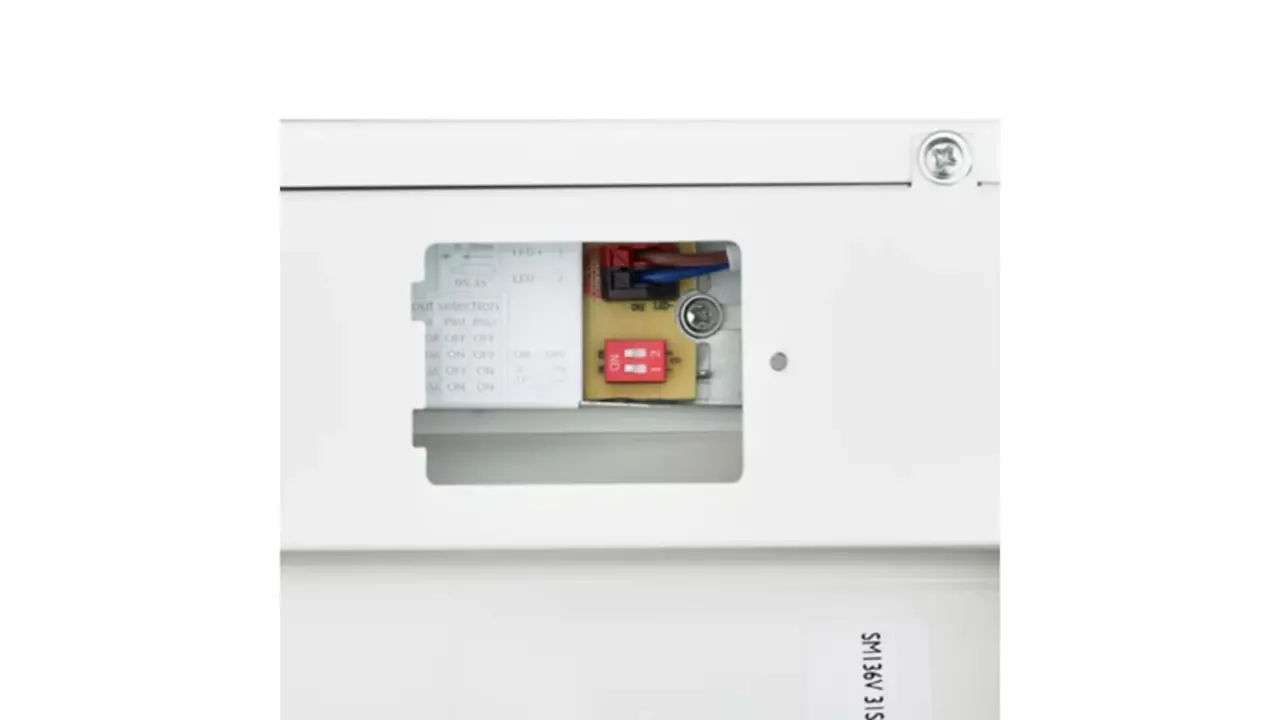 Philips LED Paneel Philips CoreLine SM136V - 31W - 3100lm-3700lm-4300lm - 4000K Koel Wit - 120x20cm - UGR<25 - DIP Switch dimbaar