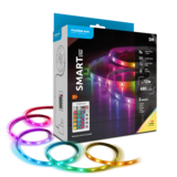 Modee LED Strip - 5m 12W - RGB+2700K - Complete set - Incl. afstandsbediening