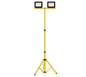 Modee LED Werklamp op statief - 2x30W Totaal 6600 Lumen - 4000K - IP65 Modee LED Werklamp op statief - 2x30W Totaal 6600 Lumen - 4000K - IP65