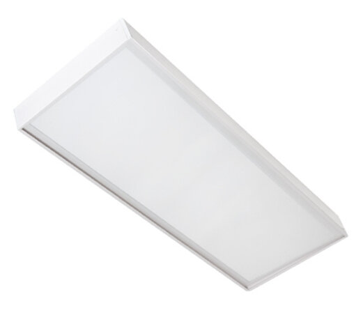 LCB LED paneel opbouw - 120x30cm Framesysteem Typ - Wit aluminium - 8 cm hoog voor backlit panels LCB LED paneel opbouw - 120x30cm Framesysteem Typ - Wit aluminium - 8 cm hoog voor backlit panels