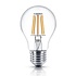 LED Filament lamp Helder glas - E27 Fitting - Peer A60 - 3.8W 213Lm/ W - 3000K 830 warm wit | Energie label A LED Filament lamp Helder glas - E27 Fitting - Peer A60 - 3.8W 213Lm/ W - 3000K 830 warm wit | Energie label A