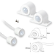 LCB LED LED Strip Toebehoren | Controller Set voor Dynamische Trapverlichting – Incl. Bewegingssensoren en Afstandsbediening LCB LED LED Strip Toebehoren | Controller Set voor Dynamische Trapverlichting – Incl. Bewegingssensoren en Afstandsbediening