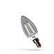 Spectrum OP=OP LED Filament lamp E14 - C35 - 2,5W - 4000K helder wit licht - Gerookt glas Spectrum OP=OP LED Filament lamp E14 - C35 - 2,5W - 4000K helder wit licht - Gerookt glas