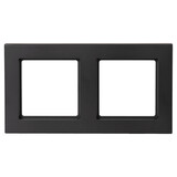 ION Industries Afdekraam V1 - 2-voudig - verticaal/horizontaal - 156 x 85 x 11 mm - mat zwart