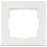 ION Industries Afdekraam V1 - 1-voudig - verticaal/horizontaal - 85 x 85 x 11 mm - mat wit