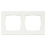 ION Industries Afdekraam - V1 - 2-voudig - verticaal/horizontaal - 156 x 85 x 11 mm - mat wit ION Industries Afdekraam - V1 - 2-voudig - verticaal/horizontaal - 156 x 85 x 11 mm - mat wit