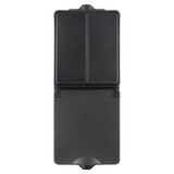 ION Industries Combinatie spatwaterdicht - opbouw - serie - randaarde - verticaal - IP55 - zwart ION Industries Combinatie spatwaterdicht - opbouw - serie - randaarde - verticaal - IP55 - zwart