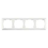 ION Industries Afdekraam 4-voudig J1 | Alpin Wit