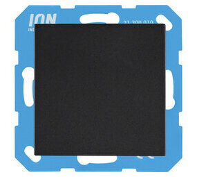 ION Industries Blindplaat - V1/J1  - Mat Zwart