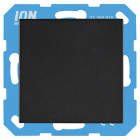 ION Industries Blindplaat - V1/J1 - Mat Zwart ION Industries Blindplaat - V1/J1 - Mat Zwart
