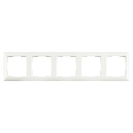 ION Industries ION Industries J1 afdekraam 5-voudig - verticaal/horizontaal - 366 x 80 x 11 mm - Mat Alpin Wit