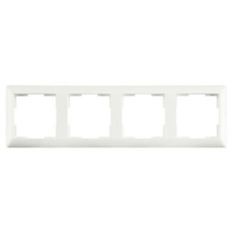 ION Industries Afdekraam - J1 -  4-voudig - verticaal/horizontaal - 295 x 80 x 11 mm - Mat Alpin Wit