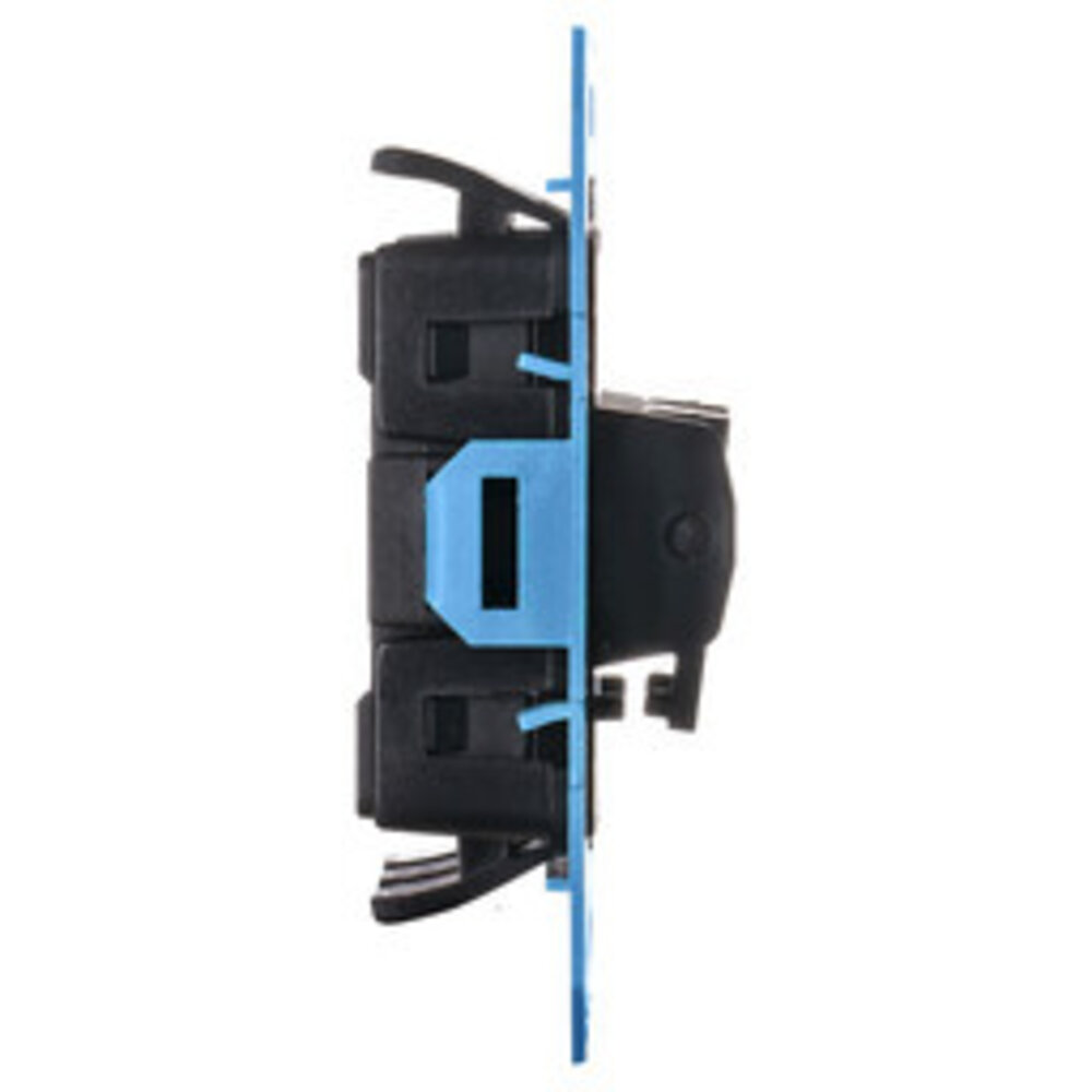 ION Industries Schakelaar inbouw - wissel/wissel - element - IP20 - 71 x 71 mm Mat Zwart ION Industries Schakelaar inbouw - wissel/wissel - element - IP20 - 71 x 71 mm Mat Zwart