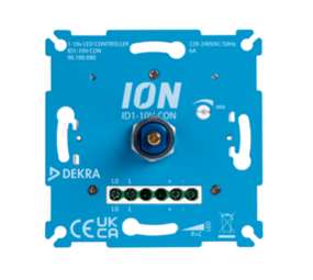 ION Industries LED Dimmer  - Inbouw Draai drukdimmer  1-10V  | 1380W ION Industries LED Dimmer  - Inbouw Draai drukdimmer  1-10V  | 1380W